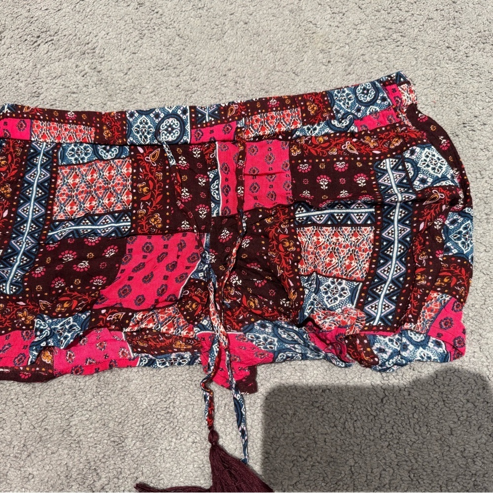 Kut from the Kloth Multicolor Patchwork Women Shorts